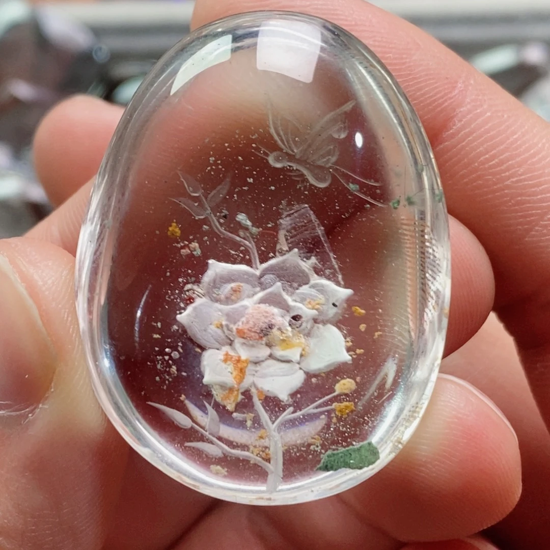 未镶嵌水晶吊坠(不含链)