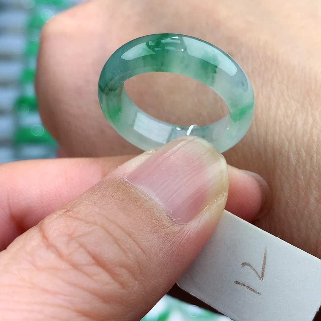未镶嵌戒指翡翠12号