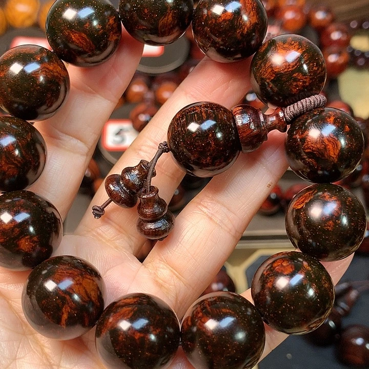 历***久黄花梨/降香黄檀留疤花梨