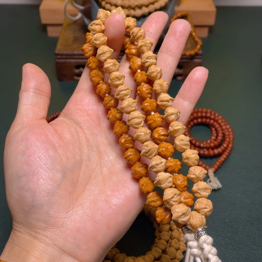 柏香籽/百香籽吊坠福利白牙横打手持