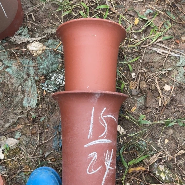 紫砂花盆紫砂的花