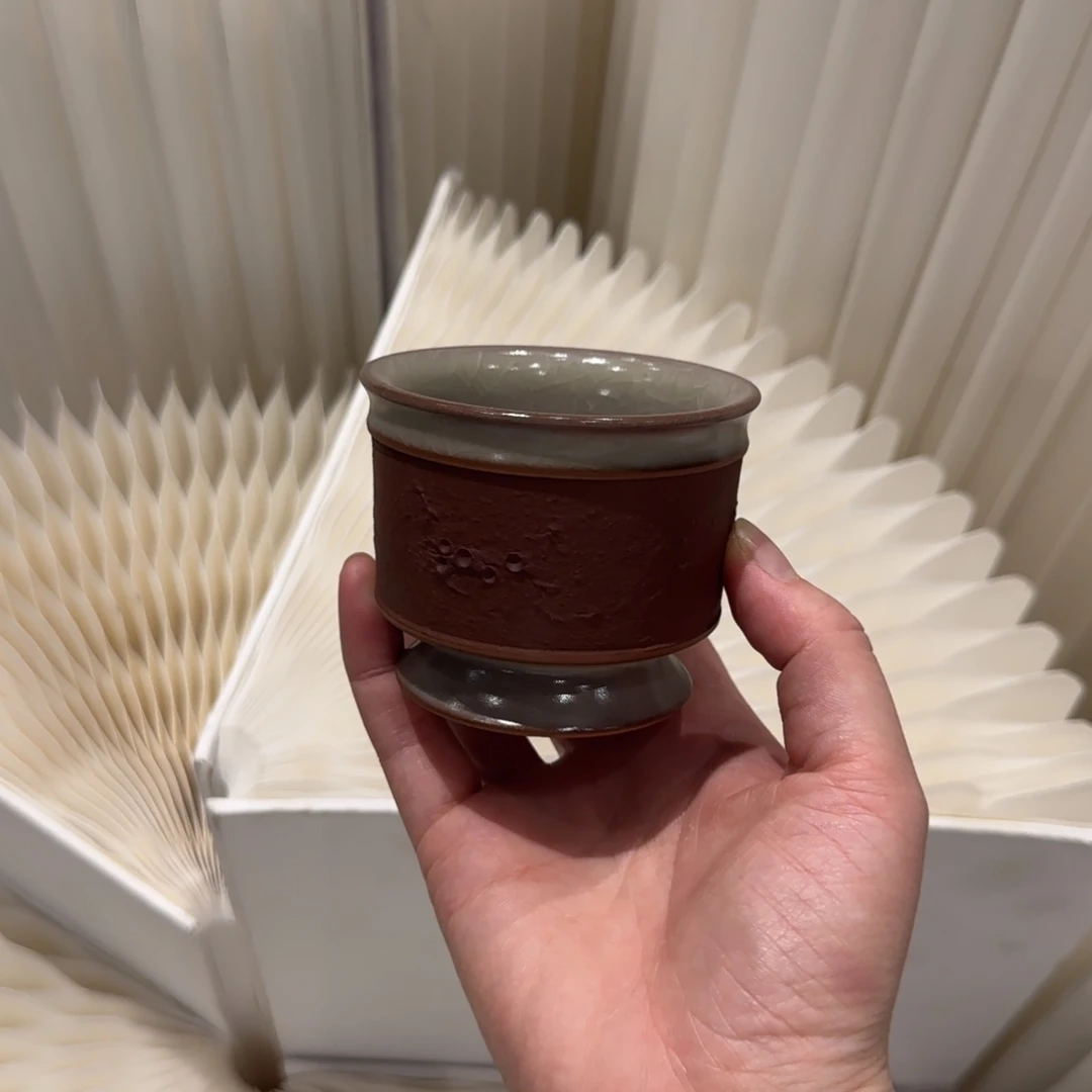 小***麦小叶玩泥巴手工茶器
