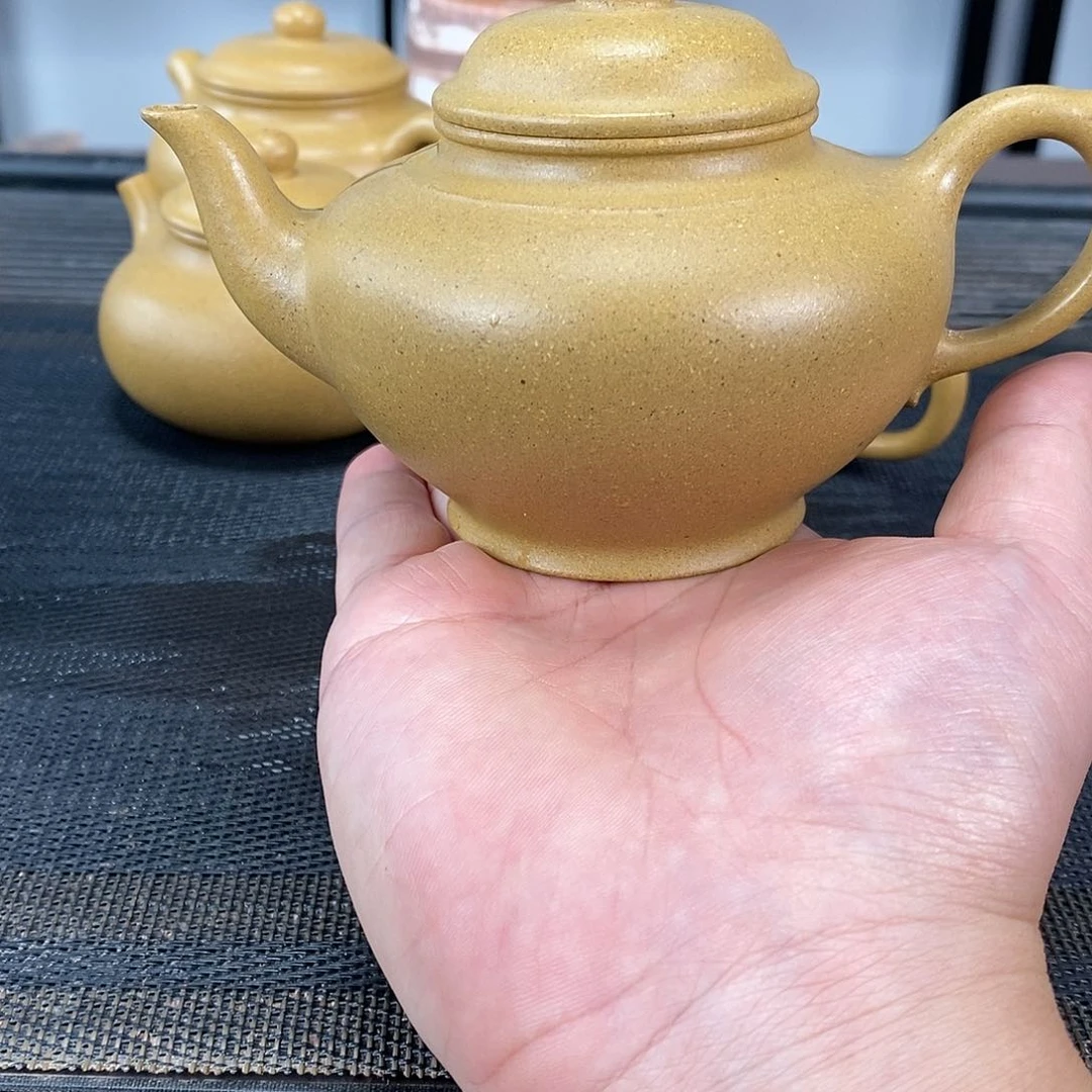 茶壶紫砂黄金段笑樱容量250毫升