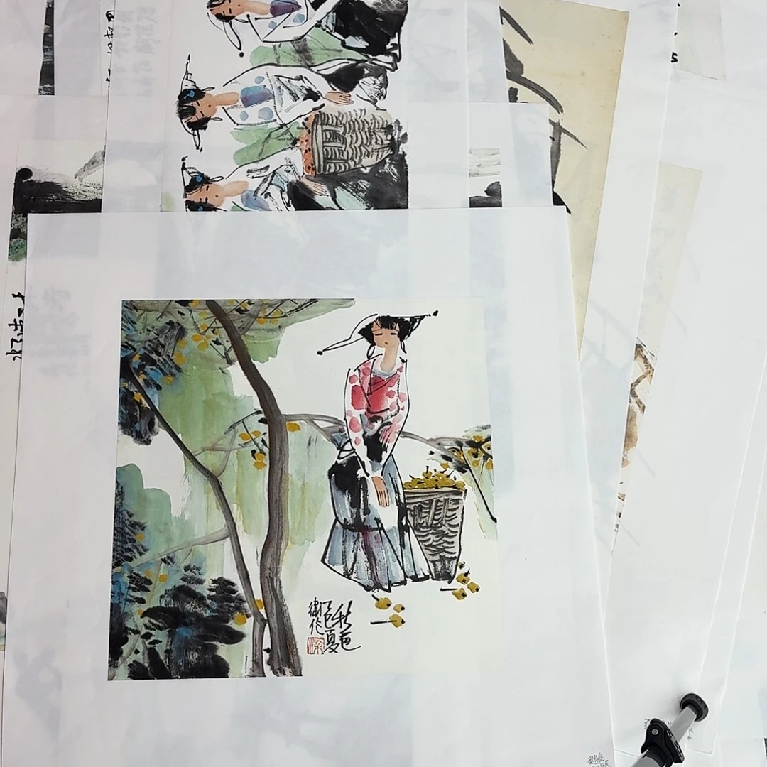 故***酒国画写意人物一张