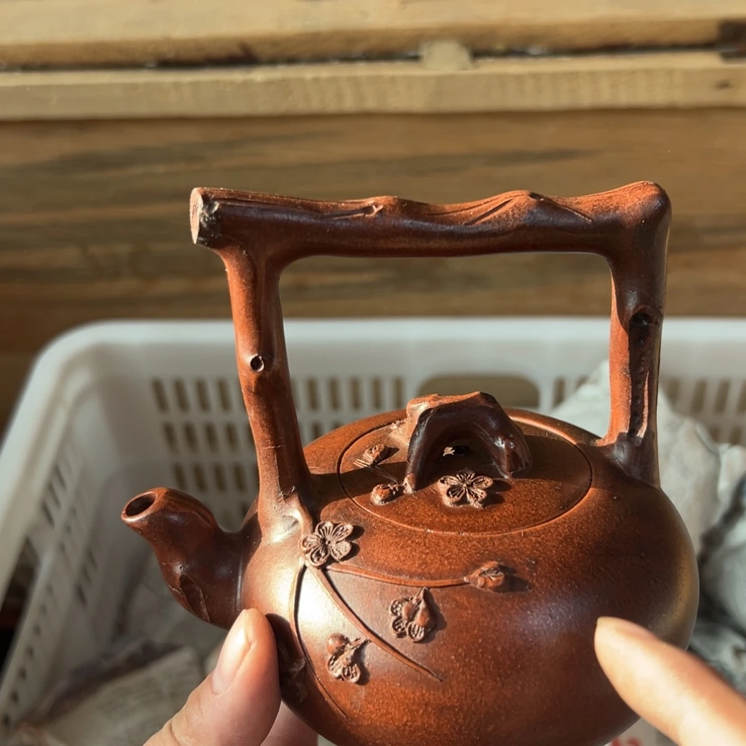 茶壶紫砂老厂紫砂壶一件！