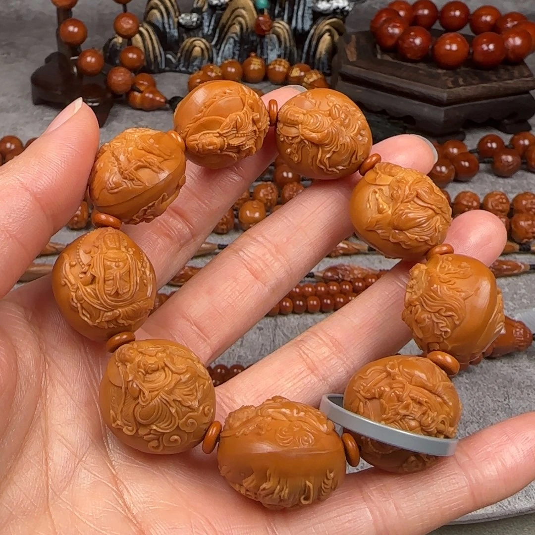 手串/手链橄榄核2.1尺寸风景观音手串