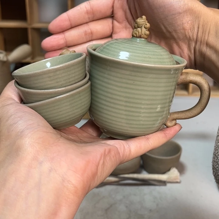 壶老段烧陶瓷茶器