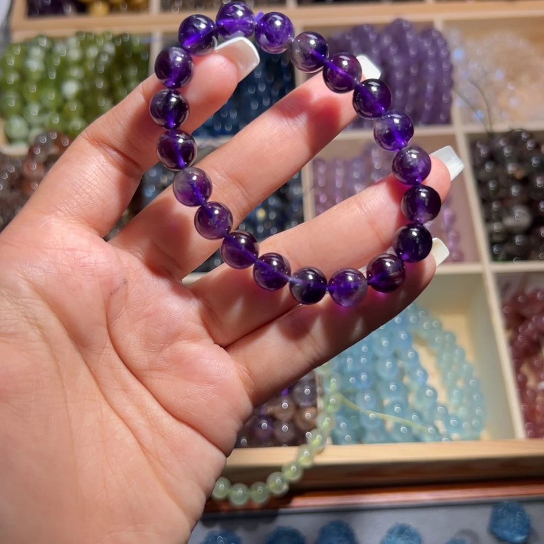 紫晶手链未镶嵌手链