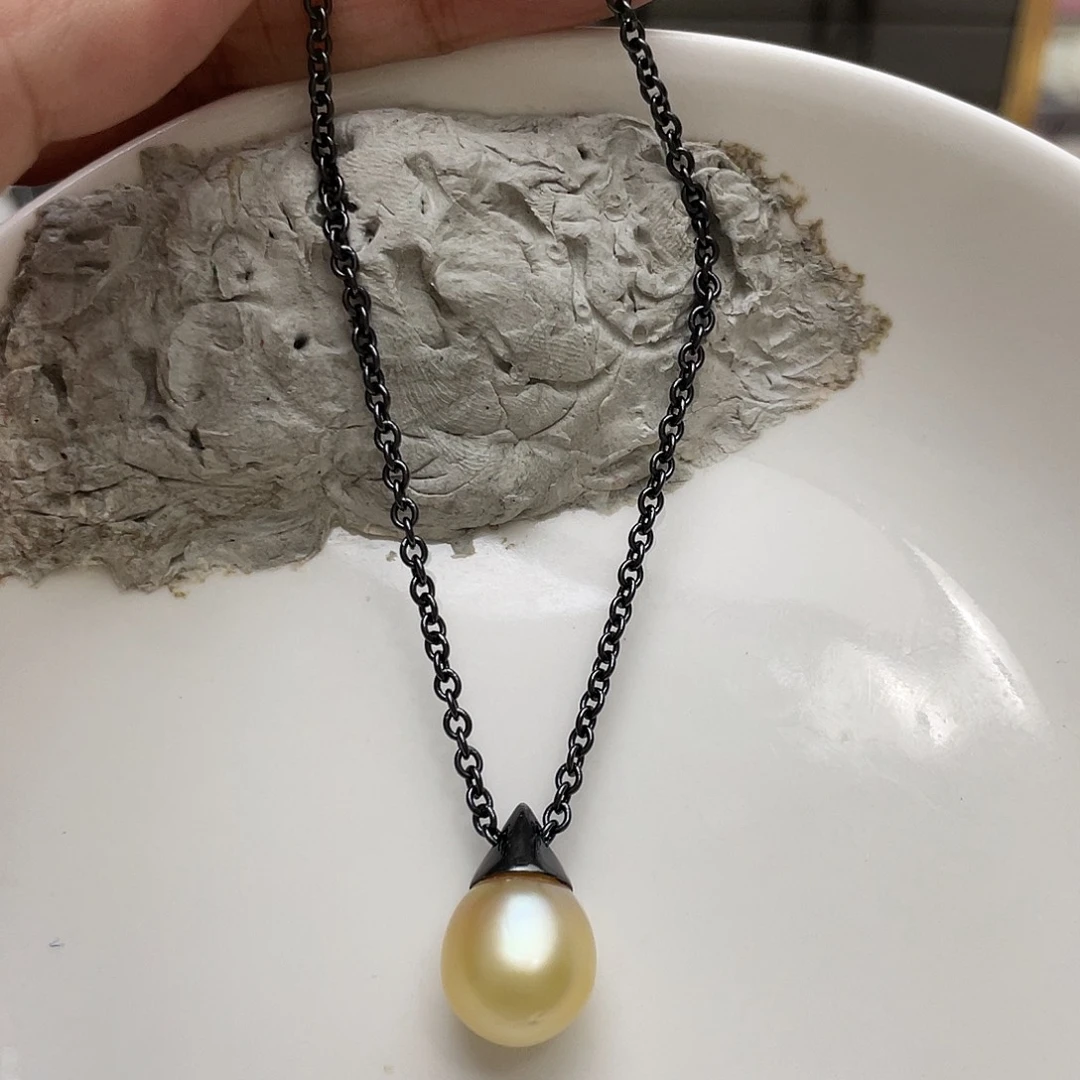 颈饰海水珍珠银S925镶嵌