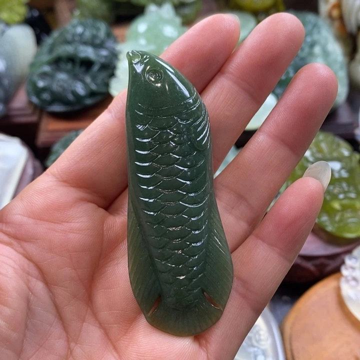 蛇纹石玉未镶嵌手把