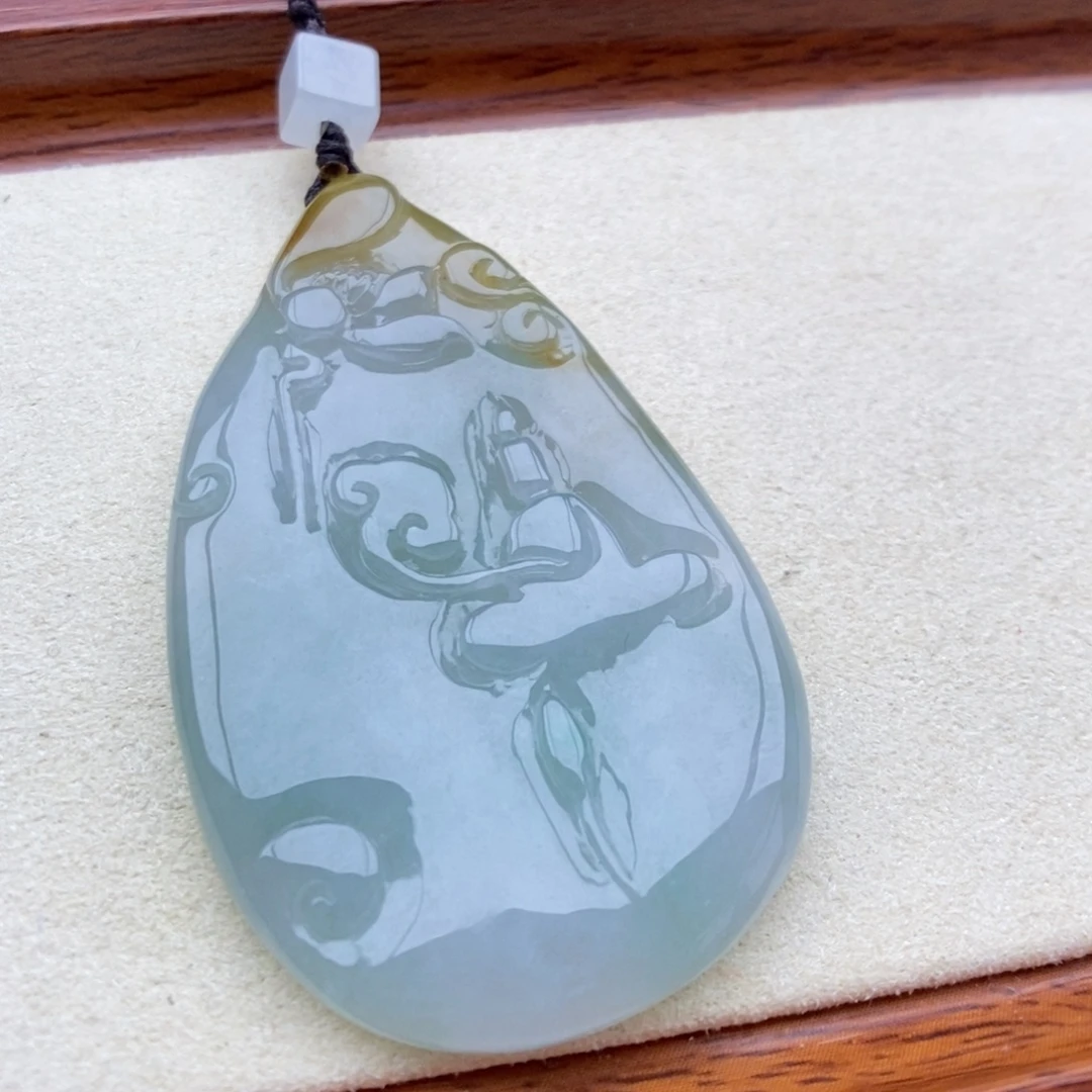 翡翠未镶嵌颈饰吊坠20