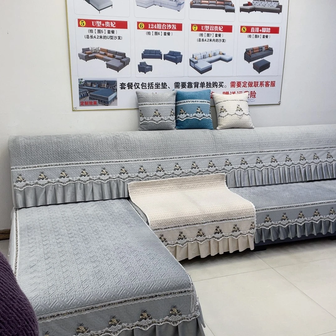 毛绒灰色四级沙垫