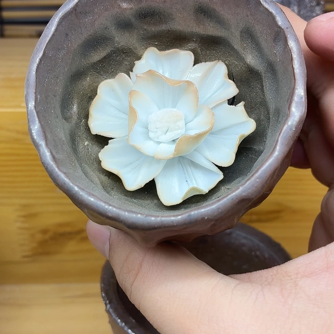 陶园柴烧，精品高货383裂漏水