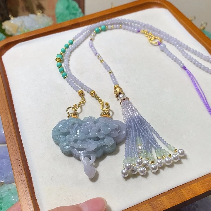 翡翠未镶嵌颈饰翡翠吊坠