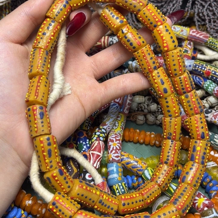 颈饰玻璃7949 琉璃一条