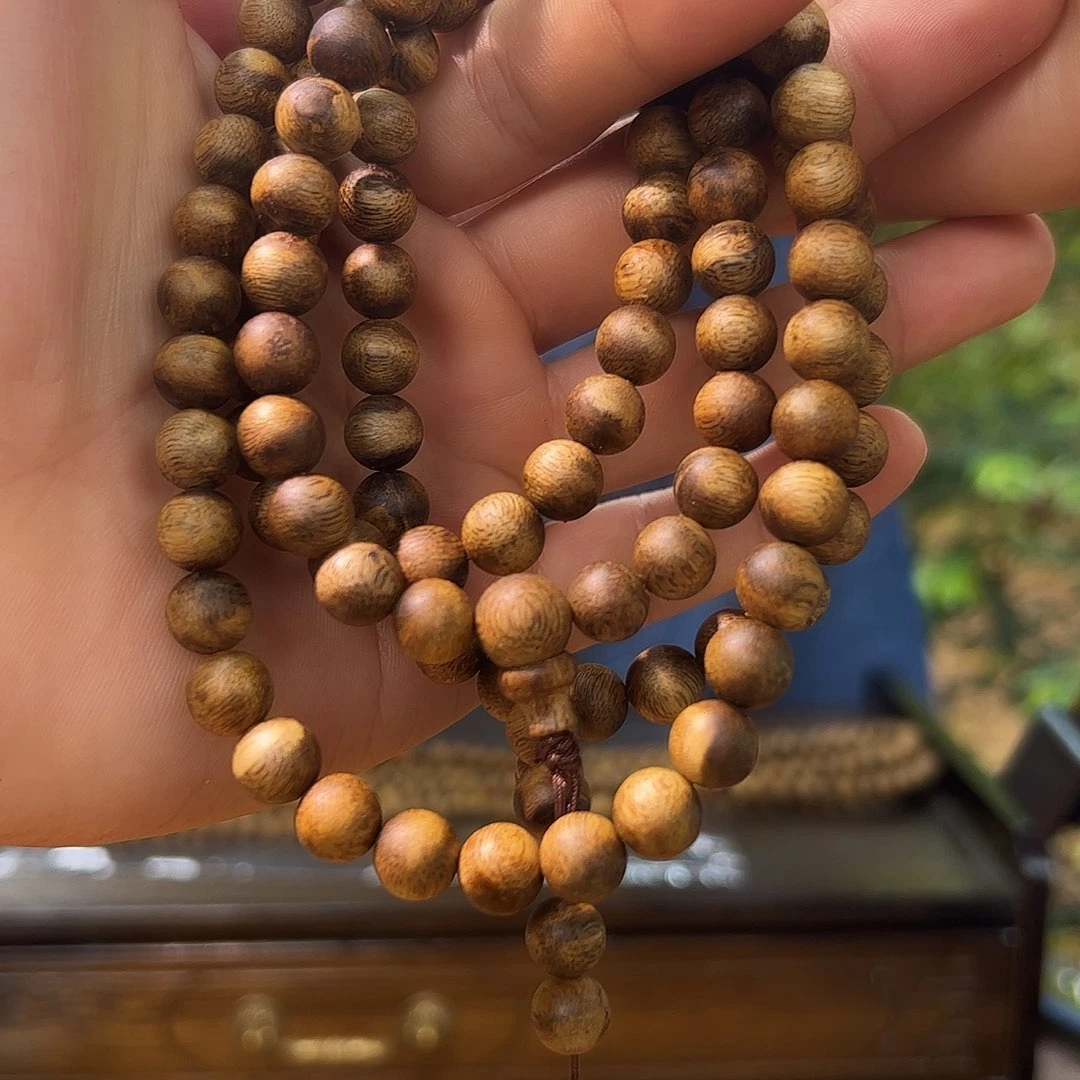 手串沉香08多圈黄棋多样性发一条