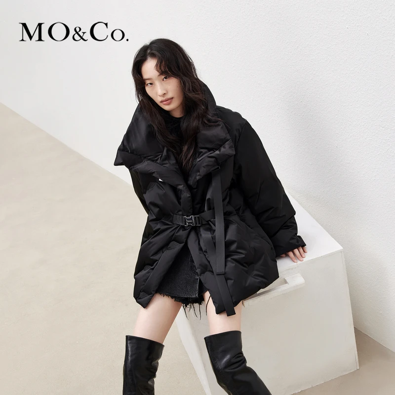 【赵老板专属】【防寒】MOCO冬高领时尚羽绒服时尚街头女装MBC4EINT01