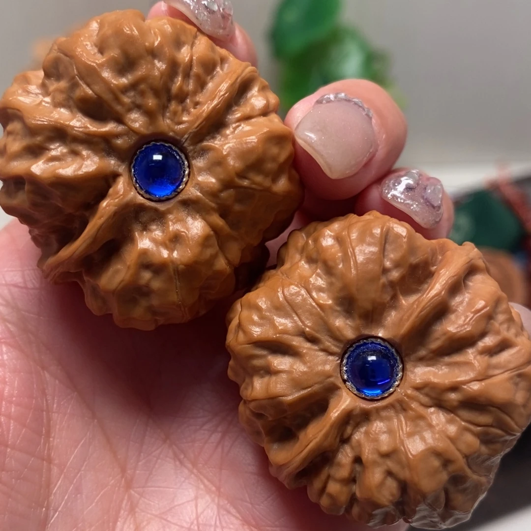 文玩核桃把件39尺寸蛤蟆头