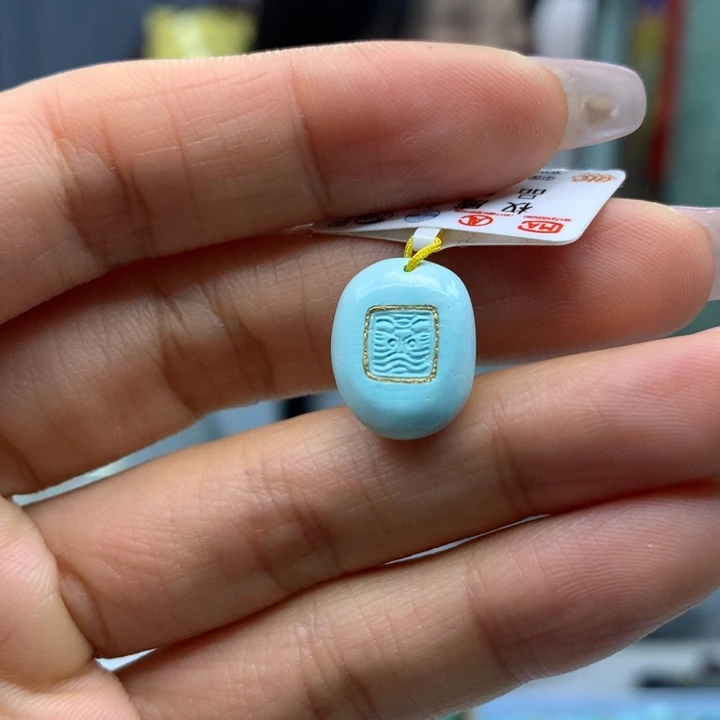 绿松石未镶嵌配饰