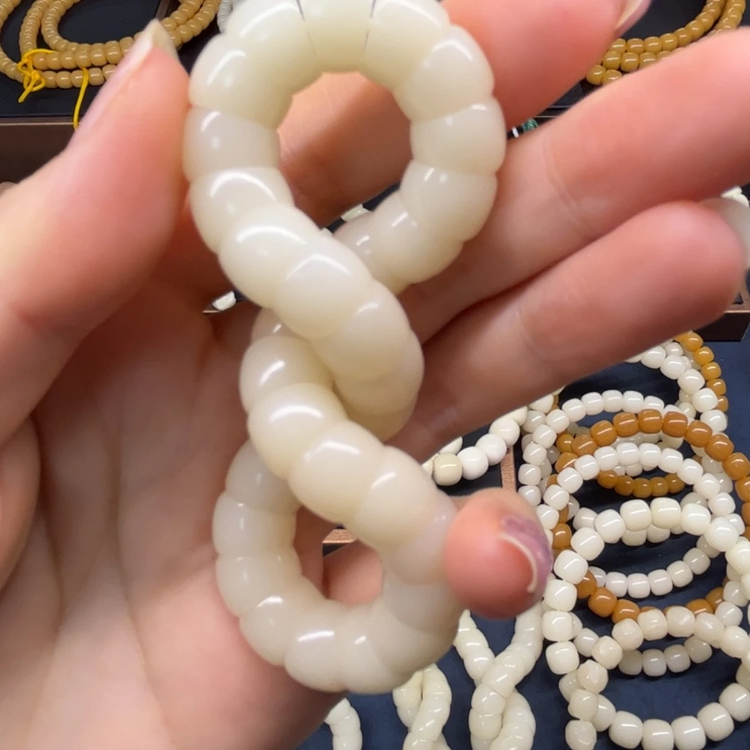 菩提根/象牙果手串大肠单圈10