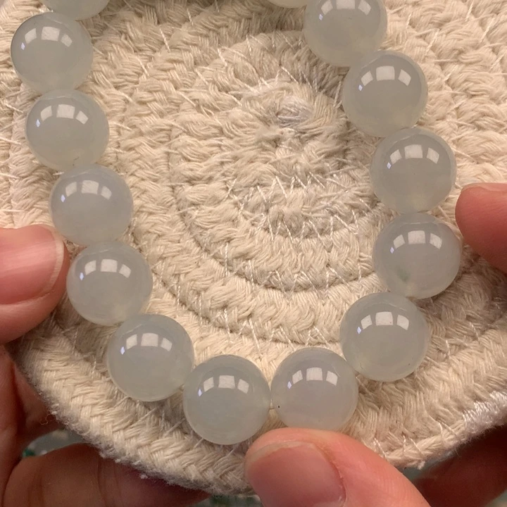 翡翠未镶嵌颈饰天然翡翠手串卡12.6