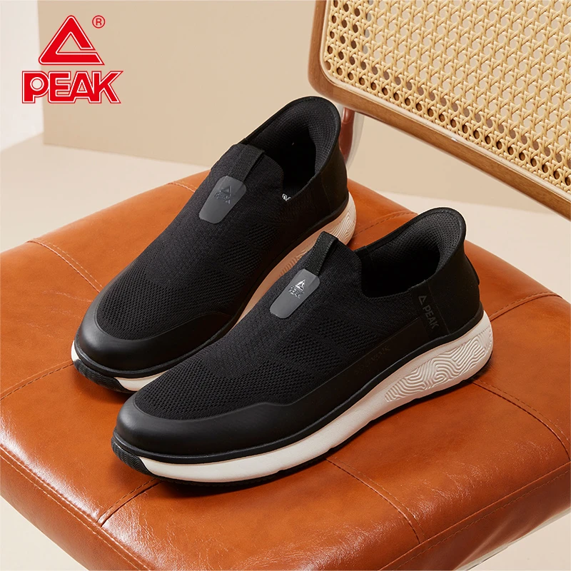 匹克态极知行2.0休闲鞋一脚蹬走路鞋男轻便运动鞋舒适透气健步鞋