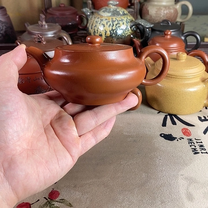 茶壶紫砂紫砂的微瑕