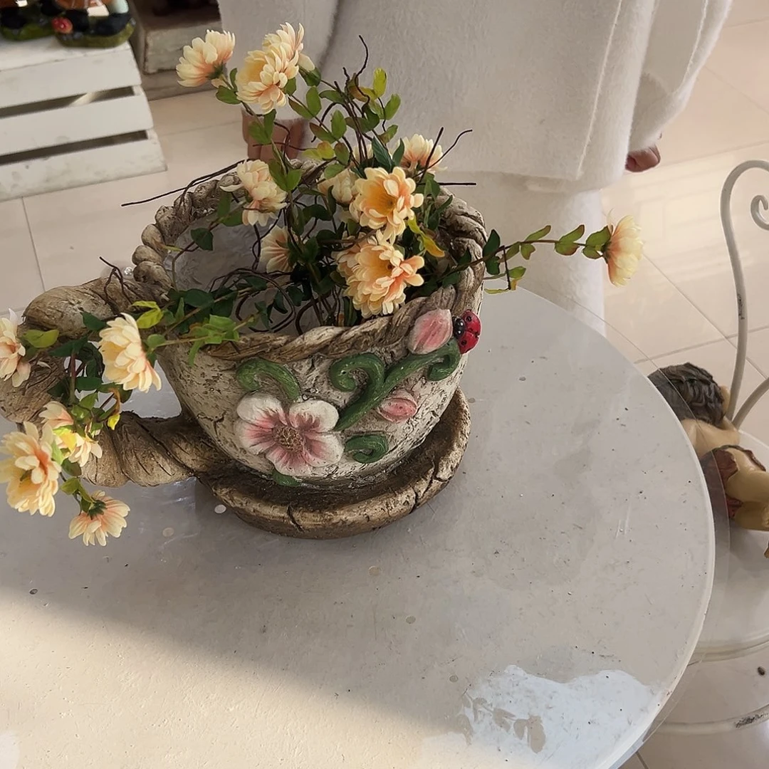 花园摆件红红火火