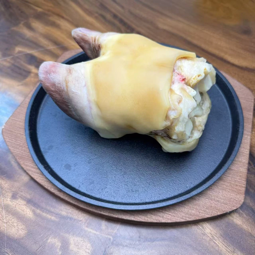 新鲜黄牛牛蹄手工去毛牛脚