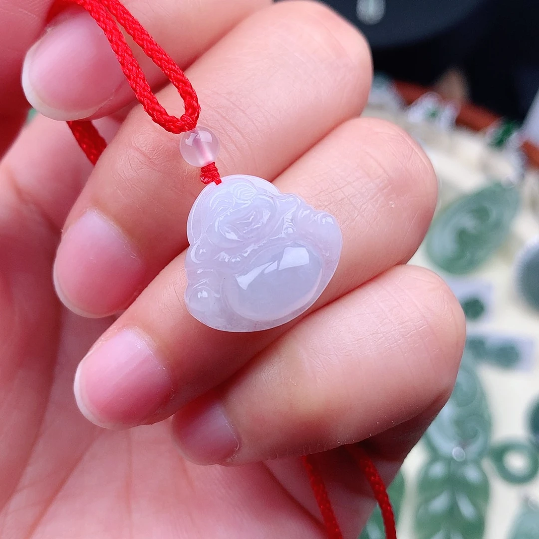 翡翠未镶嵌颈饰吊坠