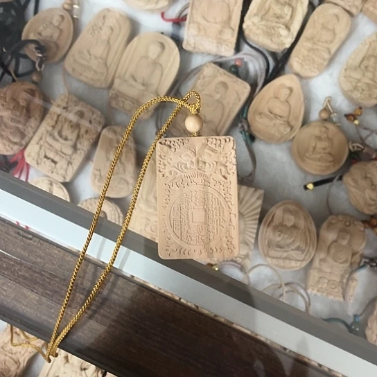 桃木无事牌山花牌