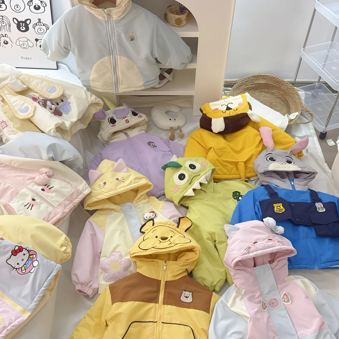 【B】B000-B999女童2025秋冬季新款洋气加厚保暖套装上衣