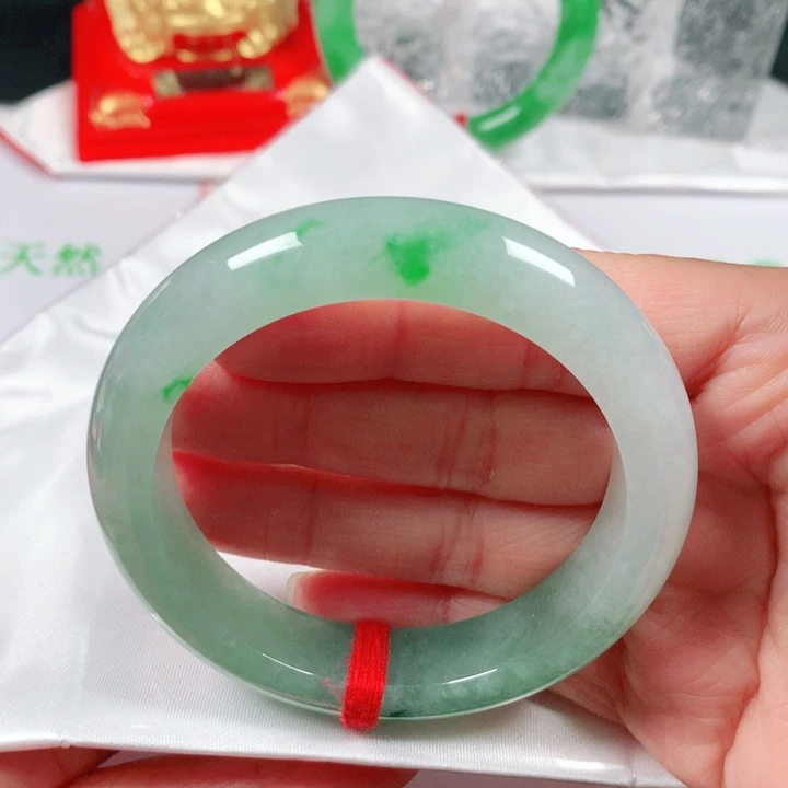 未镶嵌手镯翡翠  编号F1303 正圈53-54