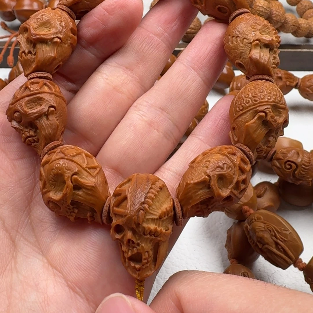 橄榄核手串/手链东**猪橄榄核