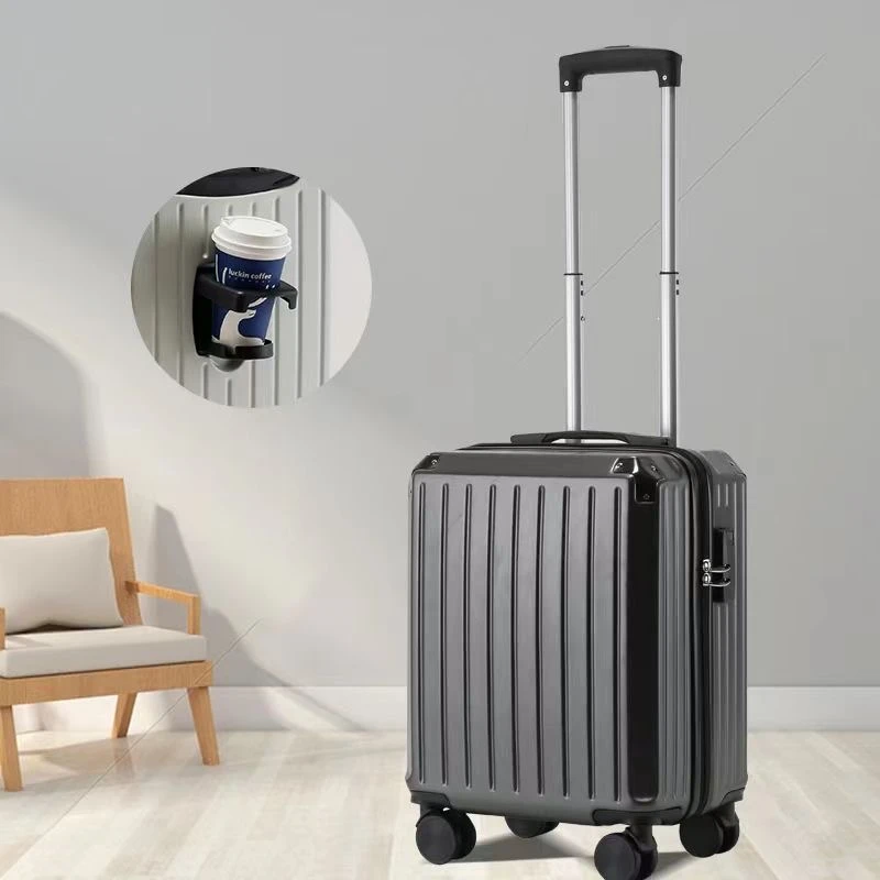 商务18寸行李箱女旅行箱登机拉杆新款耐用行旅箱短途密码箱万向轮