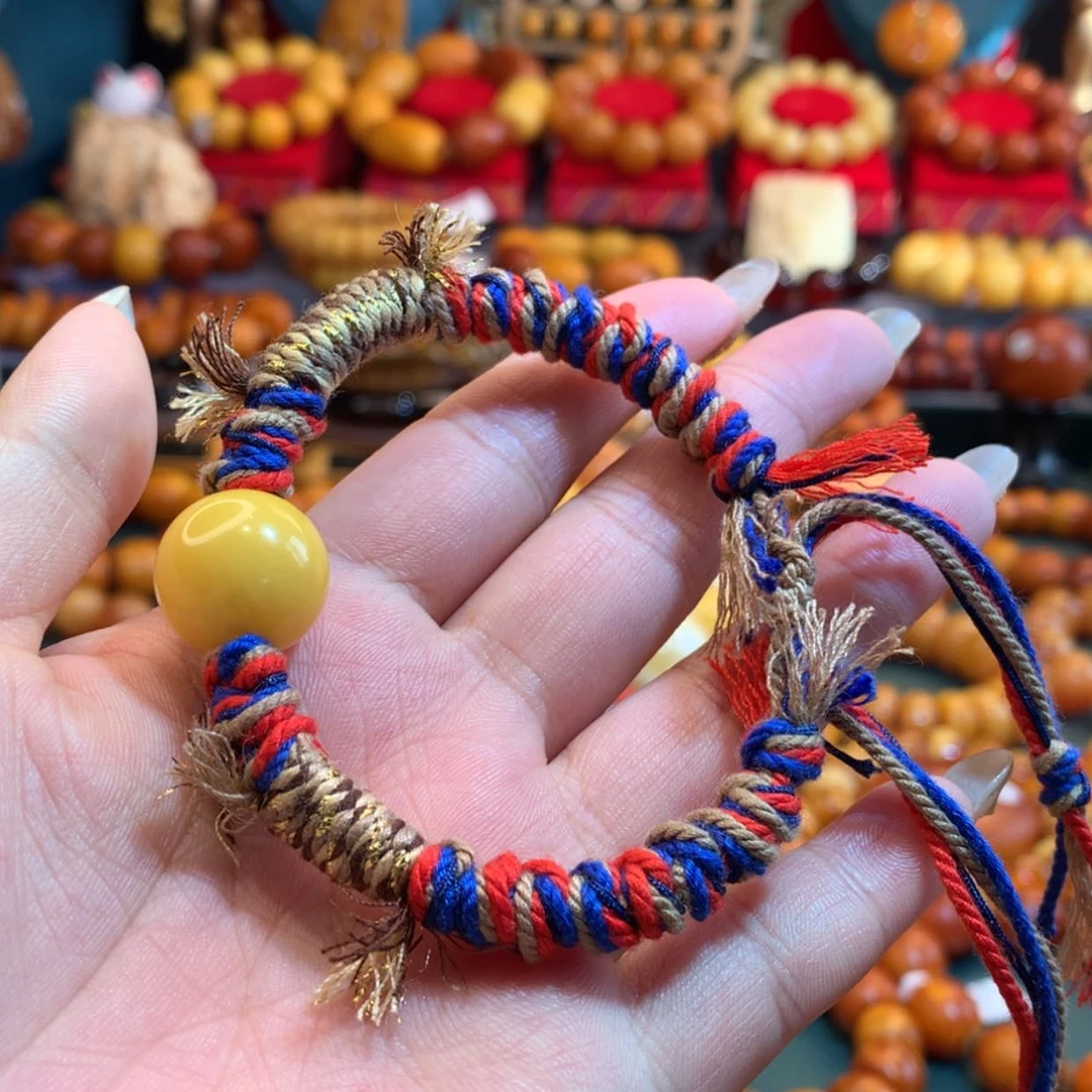 【闪购商品】蜜蜡手绳未镶嵌蜜蜡手绳