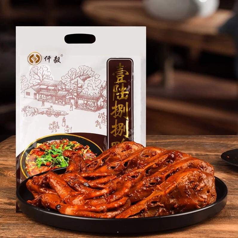 1688鸭头【仟毅】卤味香辣水煮鸭头一件（10袋）