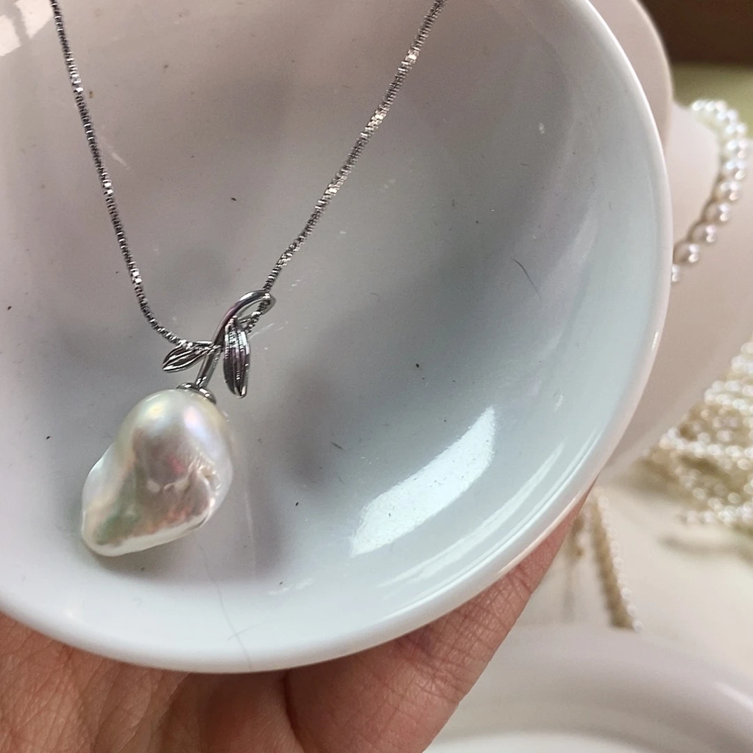 未镶嵌淡水珍珠耳饰