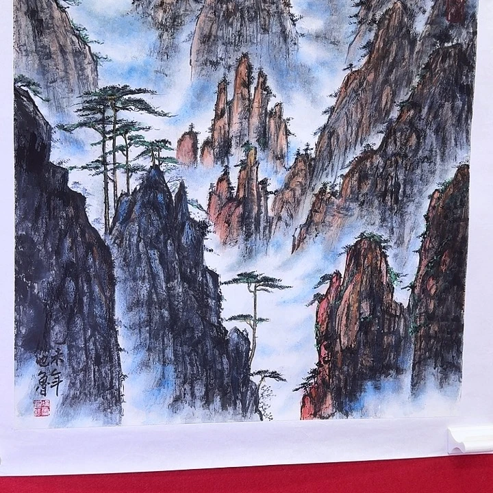 国画崔培鲁国画原作作品