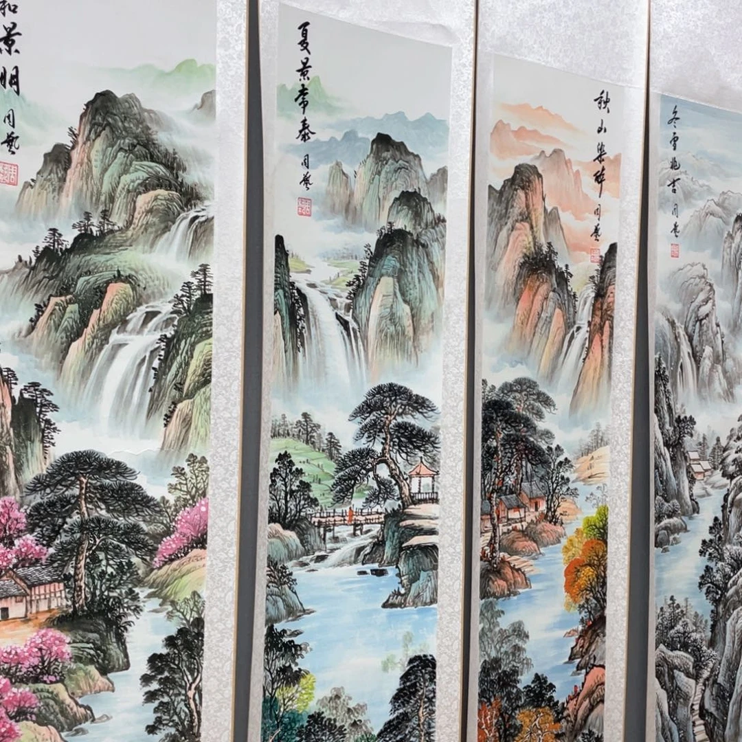 国画老师手笔手绘作品w