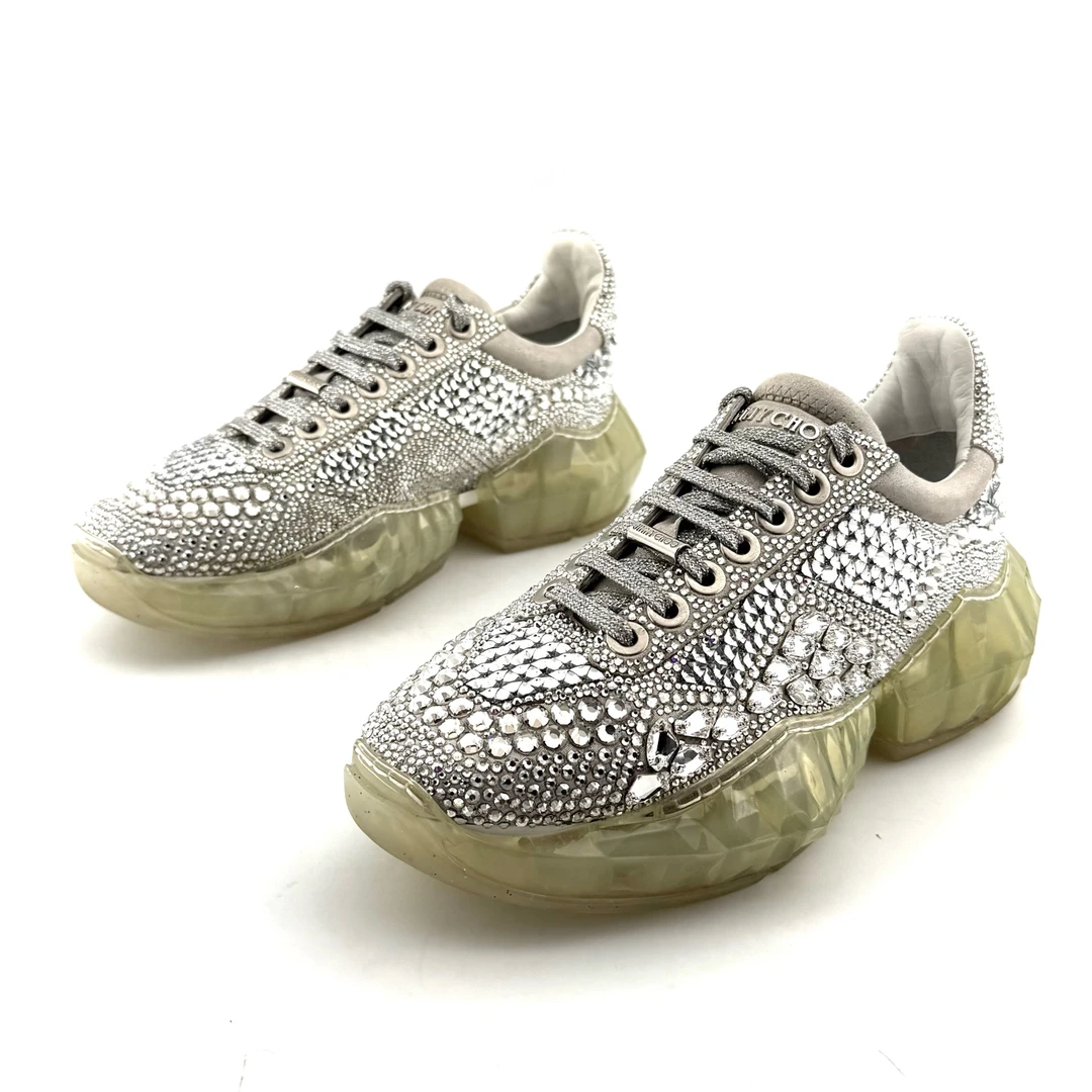 99新 JIMMY CHOO/吉米周 Jimmy Choo/周仰杰 37码 运动鞋 D6897