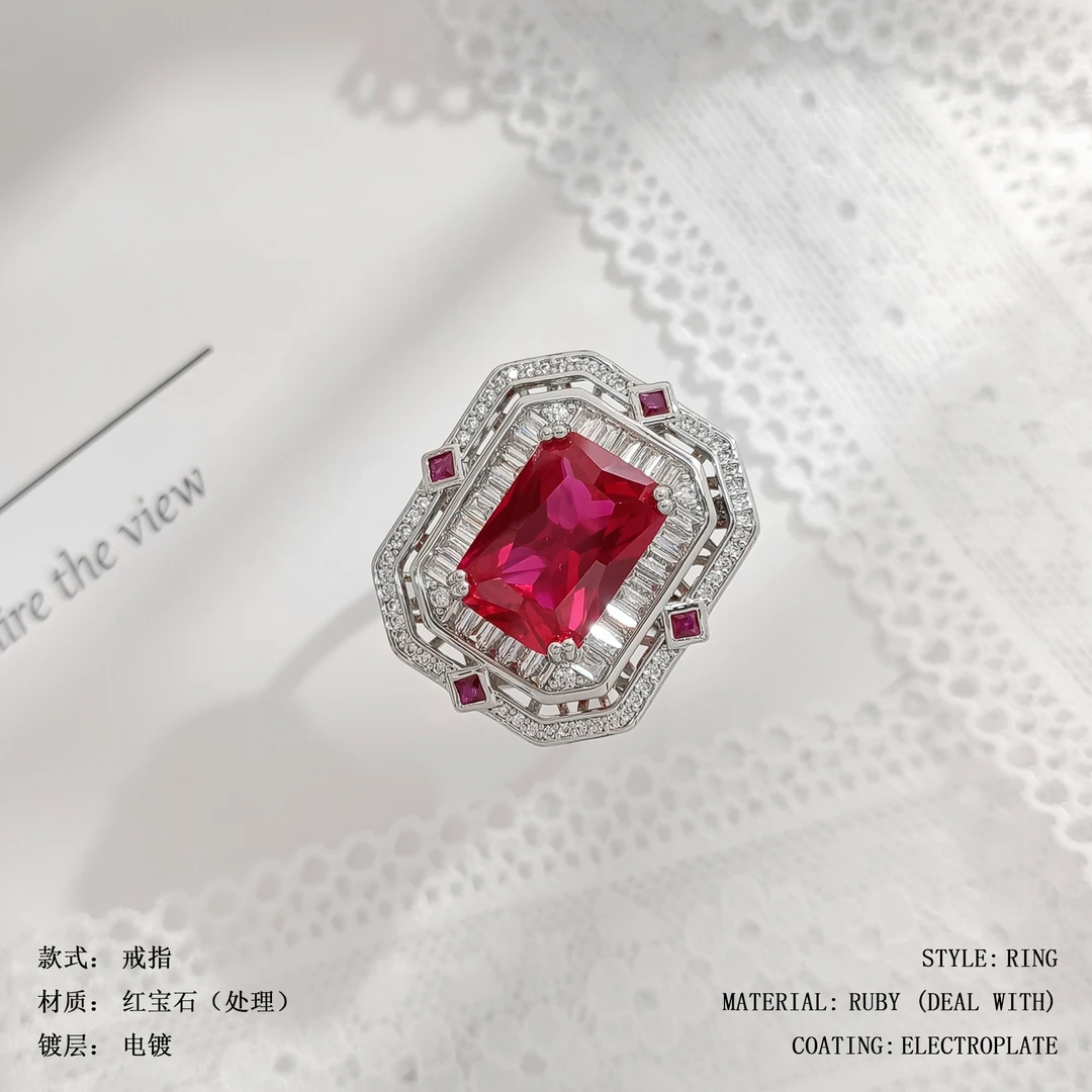 【TT8FXL-33891】戒指欧美时尚高级感轻奢气质