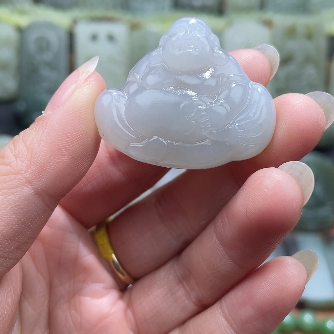 和田玉未镶嵌吊坠(不含链)