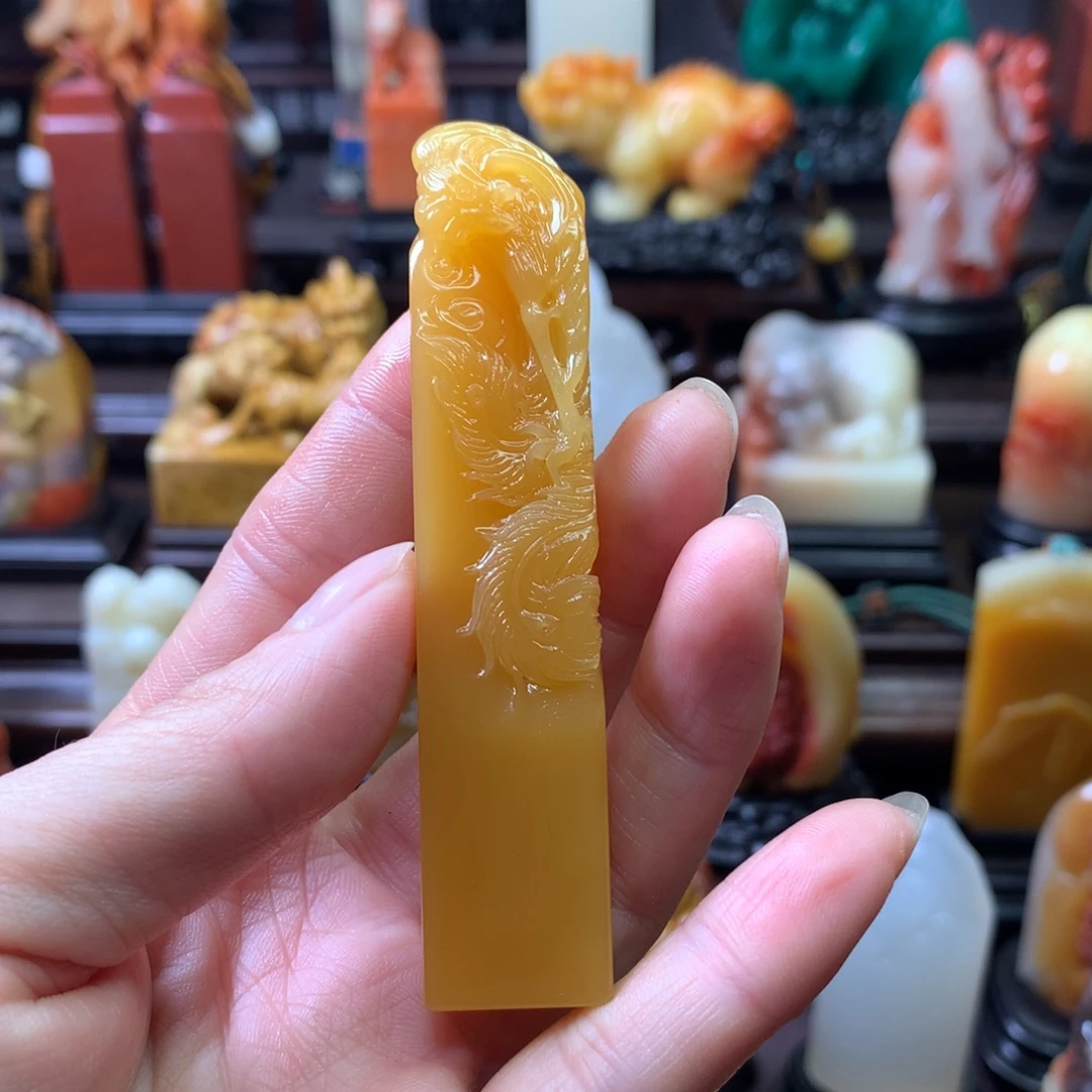 寿山石印石寿山石汶洋