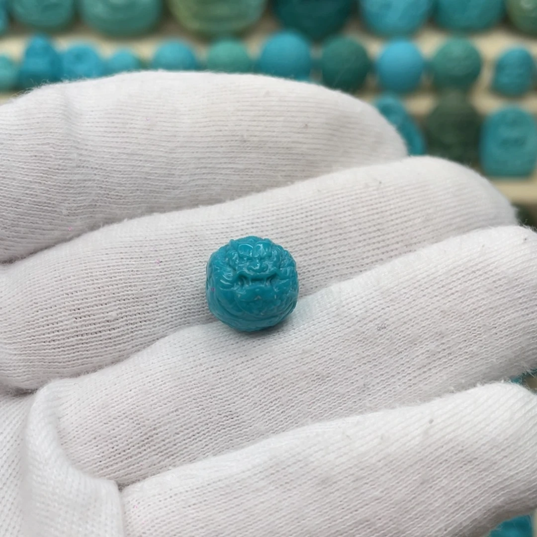 绿松石未镶嵌颈饰卡11.5