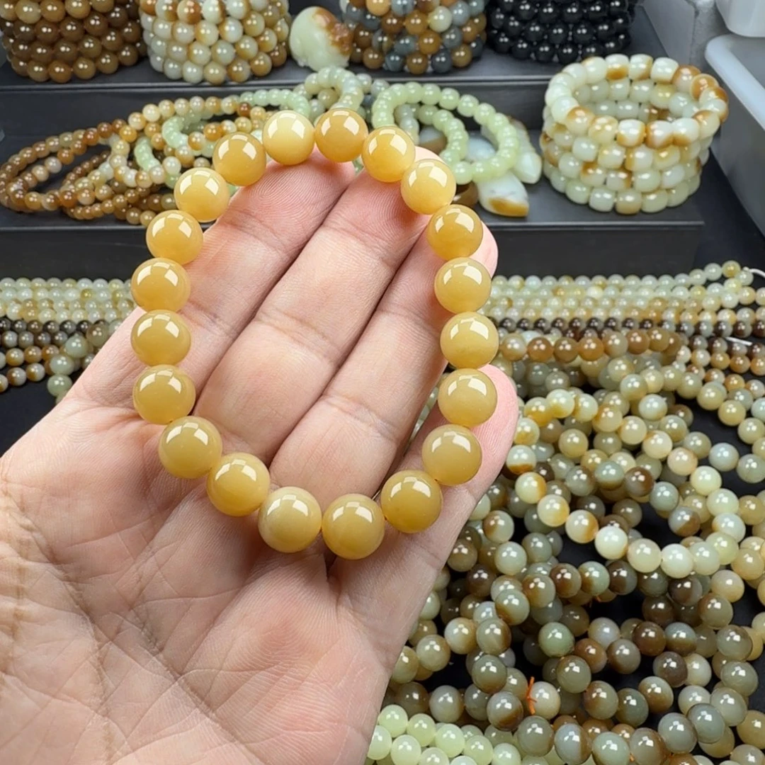 老***慌和田玉未镶嵌手链