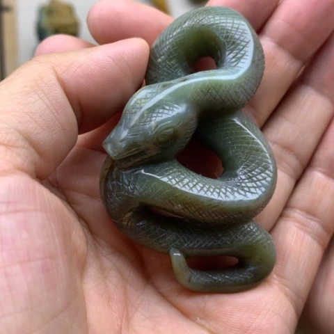 【闪购商品】透闪石质玉未镶嵌挂件