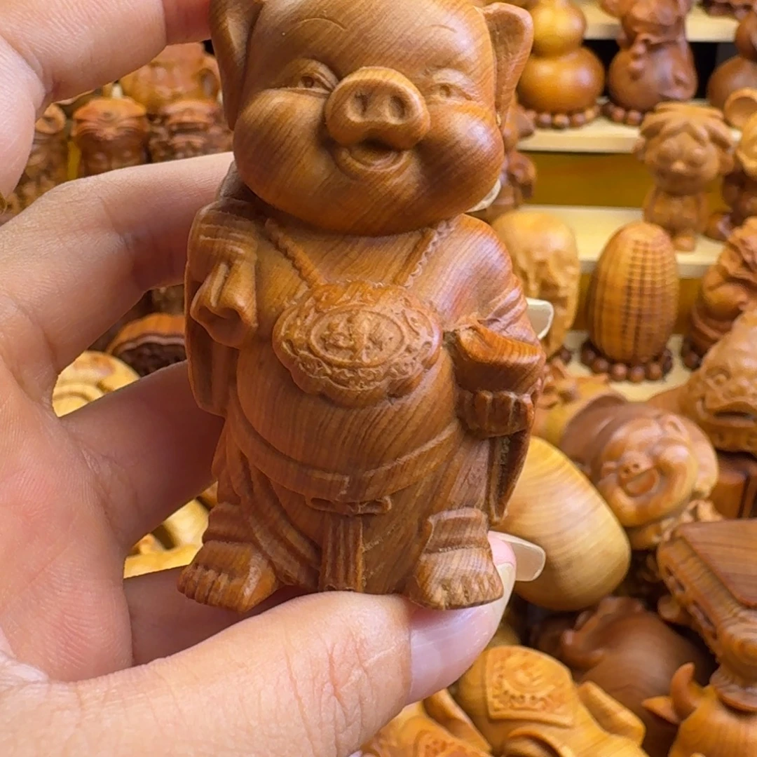方***1柏木（崖柏）崖柏猪，一物一拍