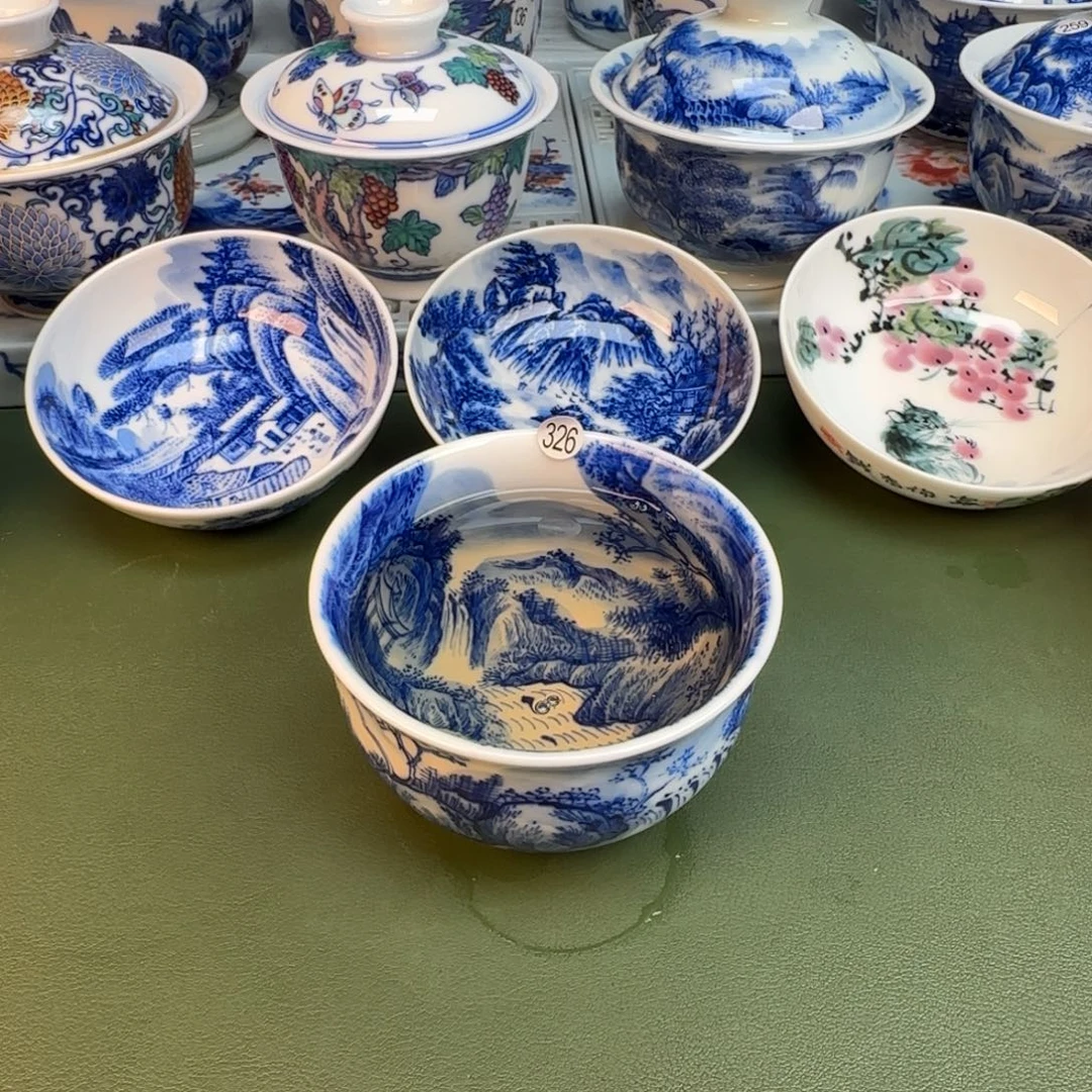 陶纯手工纯手绘茶具326