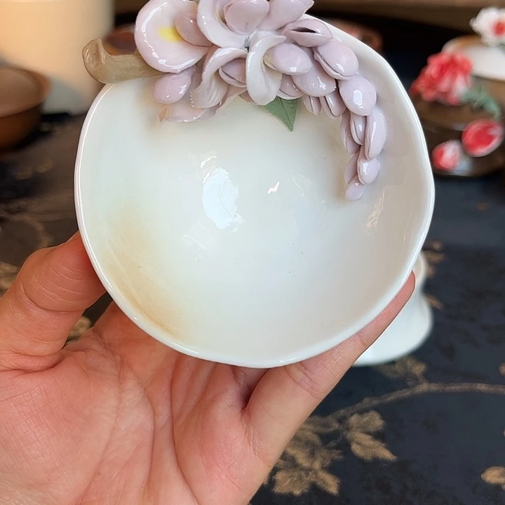 千玺造物紫藤花杯